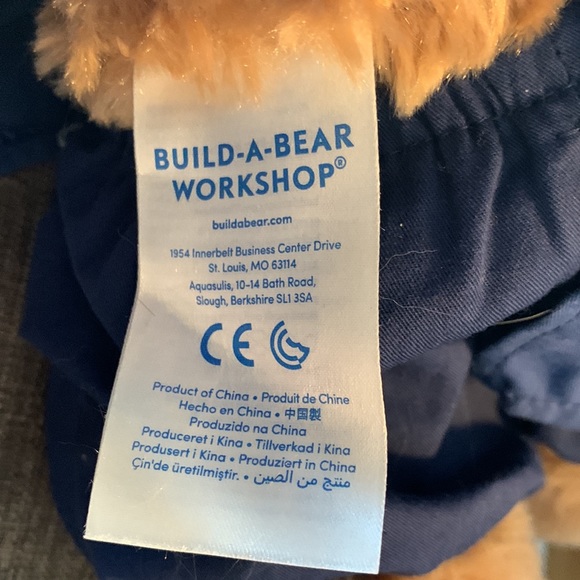 Build a Bear Workshop bear and Beauty and the Beast Ballroom outfit - Picture 4 of 5